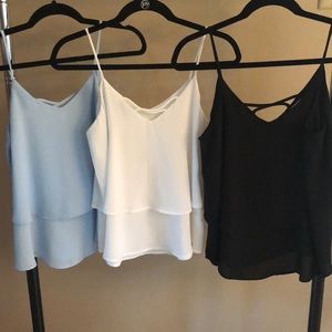 Tank tops from Francesca’s